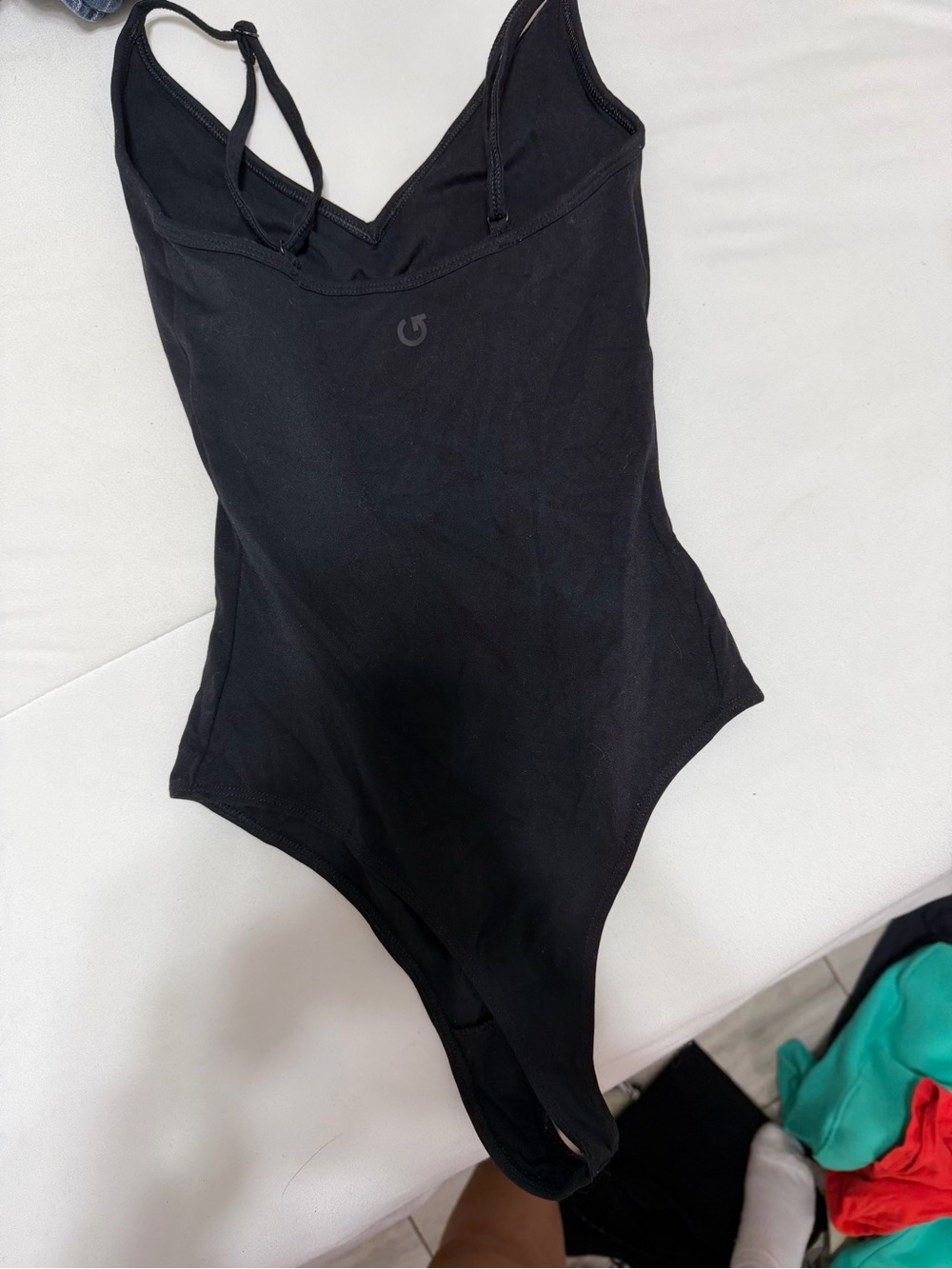 Girls' Black One-Piece body suit  - Classic Fit